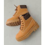 【26年春夏新作】軽量 厚底ソール レースアップ ショートブーツ | DEMETER | 詳細画像17 