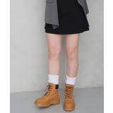 【26年春夏新作】軽量 厚底ソール レースアップ ショートブーツ | DEMETER | 詳細画像20 