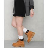 【26年春夏新作】軽量 厚底ソール レースアップ ショートブーツ | DEMETER | 詳細画像21 