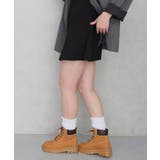 【26年春夏新作】軽量 厚底ソール レースアップ ショートブーツ | DEMETER | 詳細画像22 