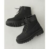 【26年春夏新作】軽量 厚底ソール レースアップ ショートブーツ | DEMETER | 詳細画像3 