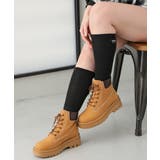 【26年春夏新作】軽量 厚底ソール レースアップ ショートブーツ | DEMETER | 詳細画像31 