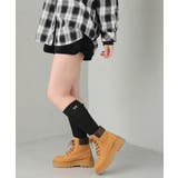 【26年春夏新作】軽量 厚底ソール レースアップ ショートブーツ | DEMETER | 詳細画像35 