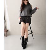 【25年秋冬新作】スクエアトゥ リボン ニットドッキング ショートブーツ | DEMETER | 詳細画像7