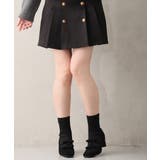 【25年秋冬新作】スクエアトゥ リボン ニットドッキング ショートブーツ | DEMETER | 詳細画像8