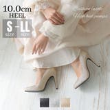 クッションインソール☆グリッター ピンヒール パンプス | DEMETER | 詳細画像1 