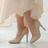 ゴールドグリッター | クッションインソール☆グリッター ピンヒール パンプス | DEMETER