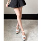 【26年春夏新作】厚底 ビジューバックル アンクルストラップ サンダル | DEMETER | 詳細画像26 