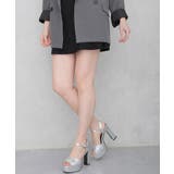 【26年春夏新作】厚底 ビジューバックル アンクルストラップ サンダル | DEMETER | 詳細画像43 