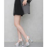 【26年春夏新作】厚底 ビジューバックル アンクルストラップ サンダル | DEMETER | 詳細画像45 