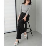 【26年春夏新作】厚底 ビジューバックル アンクルストラップ サンダル | DEMETER | 詳細画像52 