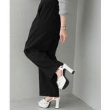 【26年春夏新作】厚底 ビジューバックル アンクルストラップ サンダル | DEMETER | 詳細画像55 