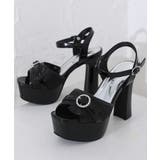 【26年春夏新作】厚底 ビジューバックル アンクルストラップ サンダル | DEMETER | 詳細画像59 