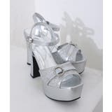 【26年春夏新作】厚底 ビジューバックル アンクルストラップ サンダル | DEMETER | 詳細画像65 