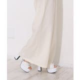 【26年春夏新作】厚底 ビジューバックル アンクルストラップ サンダル | DEMETER | 詳細画像74 