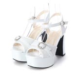 【26年春夏新作】厚底 ビジューバックル アンクルストラップ サンダル | DEMETER | 詳細画像79 