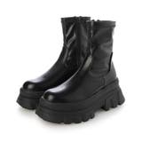 【24年秋冬新作】厚底 トラックソール ストレッチ ショートブーツ | DEMETER | 詳細画像17