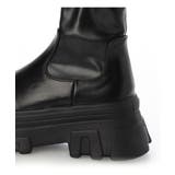 【24年秋冬新作】厚底 トラックソール ストレッチ ショートブーツ | DEMETER | 詳細画像23