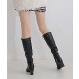 【22年秋冬再販】7.5cmヒール☆ストレッチロングブーツ | DEMETER | 詳細画像12