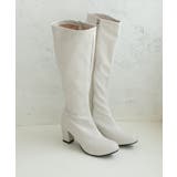【22年秋冬再販】7.5cmヒール☆ストレッチロングブーツ | DEMETER | 詳細画像14