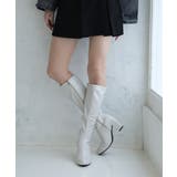 【22年秋冬再販】7.5cmヒール☆ストレッチロングブーツ | DEMETER | 詳細画像16
