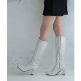 【22年秋冬再販】7.5cmヒール☆ストレッチロングブーツ | DEMETER | 詳細画像17