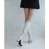 【22年秋冬再販】7.5cmヒール☆ストレッチロングブーツ | DEMETER | 詳細画像18