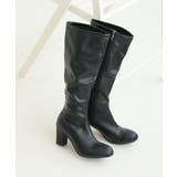 【22年秋冬再販】7.5cmヒール☆ストレッチロングブーツ | DEMETER | 詳細画像3