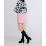ブラックスエード | 【22年秋冬再販】7.5cmヒール☆ストレッチロングブーツ | DEMETER