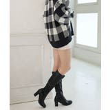【22年秋冬再販】7.5cmヒール☆ストレッチロングブーツ | DEMETER | 詳細画像8