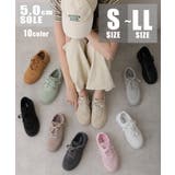 【25年春夏再販】軽量 厚底ソール ベーシック コートスニーカー | DEMETER | 詳細画像1 