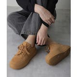 【25年春夏再販】軽量 厚底ソール ベーシック コートスニーカー | DEMETER | 詳細画像39 