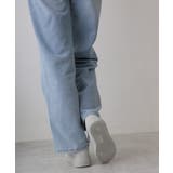 【25年春夏再販】軽量 厚底ソール ベーシック コートスニーカー | DEMETER | 詳細画像48 