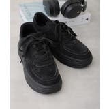 【25年春夏再販】軽量 厚底ソール ベーシック コートスニーカー | DEMETER | 詳細画像5 