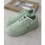 【25年春夏再販】軽量 厚底ソール ベーシック コートスニーカー | DEMETER | 詳細画像54 