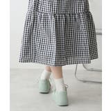 【25年春夏再販】軽量 厚底ソール ベーシック コートスニーカー | DEMETER | 詳細画像58 