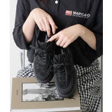 【25年春夏再販】軽量 厚底ソール ベーシック コートスニーカー | DEMETER | 詳細画像6 