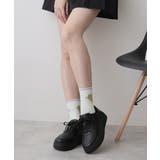 【25年春夏再販】軽量 厚底ソール ベーシック コートスニーカー | DEMETER | 詳細画像68 