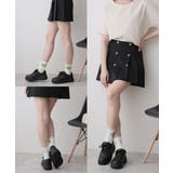 【25年春夏再販】軽量 厚底ソール ベーシック コートスニーカー | DEMETER | 詳細画像69 