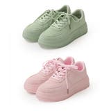 【25年春夏再販】軽量 厚底ソール ベーシック コートスニーカー | DEMETER | 詳細画像77 