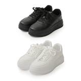 【25年春夏再販】軽量 厚底ソール ベーシック コートスニーカー | DEMETER | 詳細画像78 