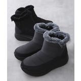 【25年秋冬新作】撥水&防寒仕様 ボリュームファー ショート スノーブーツ | DEMETER | 詳細画像2