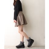 【25年秋冬新作】撥水&防寒仕様 ボリュームファー ショート スノーブーツ | DEMETER | 詳細画像29