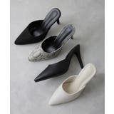 【25年春夏再販】10.0cm ポインテッドトゥ ピンヒール ミュール | DEMETER | 詳細画像32