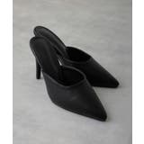 【25年春夏再販】10.0cm ポインテッドトゥ ピンヒール ミュール | DEMETER | 詳細画像33