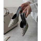 【25年春夏再販】10.0cm ポインテッドトゥ ピンヒール ミュール | DEMETER | 詳細画像51