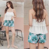 カバーアップ ショートパンツ付 キャミソール | レースレディース | 詳細画像10