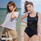 タンキニ 半袖 ショートパンツ付き | レースレディース | 詳細画像1