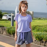 タンキニセパレート ハイウエストショーツ 半袖 | レースレディース | 詳細画像13