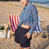 ビキニ 長袖シャツ付き 4点セット水着 | レースレディース | 詳細画像14